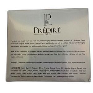 Predire Argan Oil Collagen Facial Peeling Gel w/ Vitamins A & E 1.7 fl oz Sealed